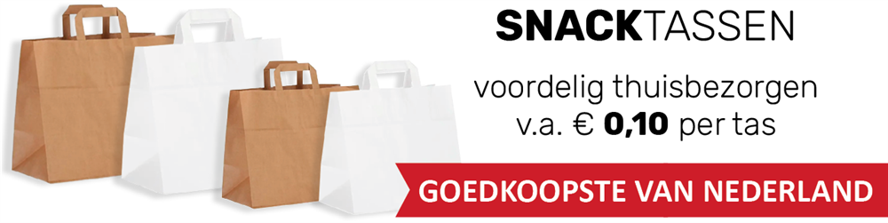 snacktas / papieren take away tas snacktas / papieren take away tasjes